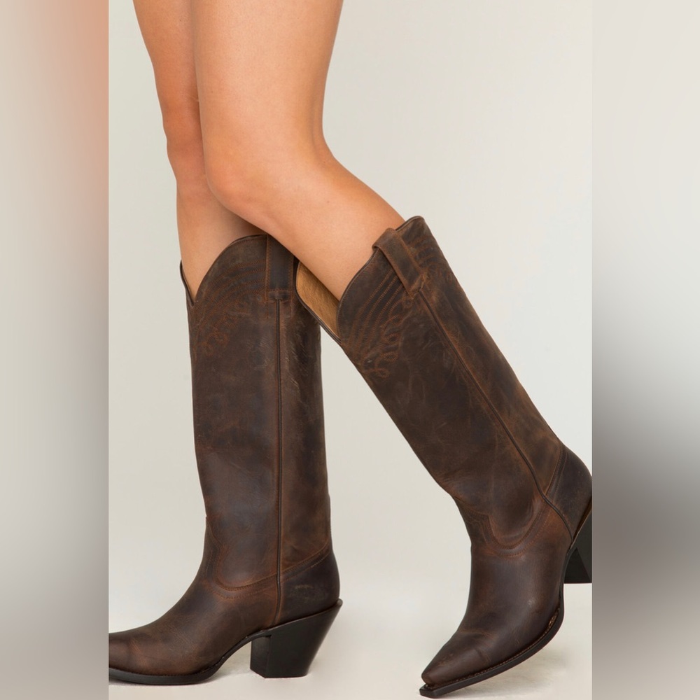 Shyanne Women's Charlene Tall Western Boots - Snip Toe size 7